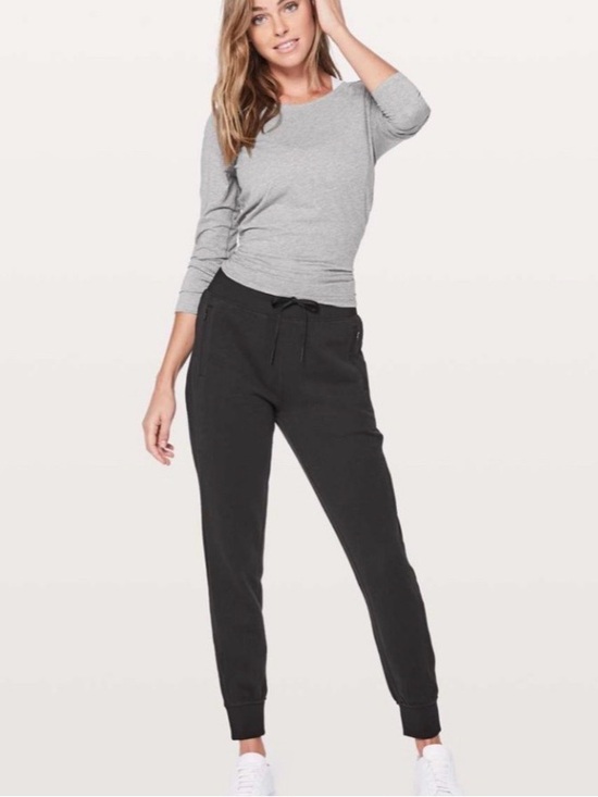lululemon athletica Pants - Lululemon Black Drawstring Jogger Pants